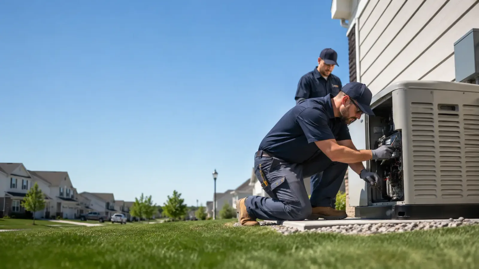 Generator Installation in Interior, SD